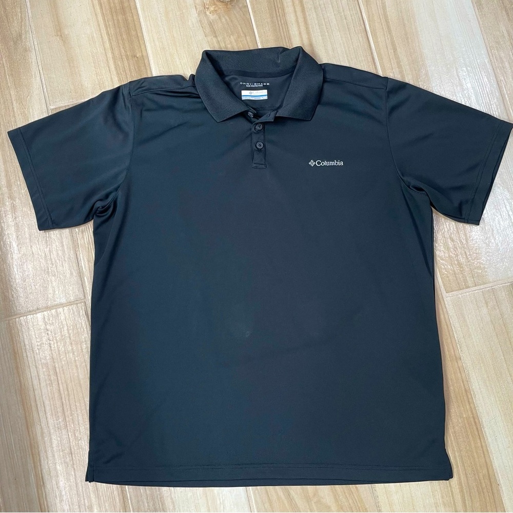 Columbia Black Men’s Polo Shirt XL